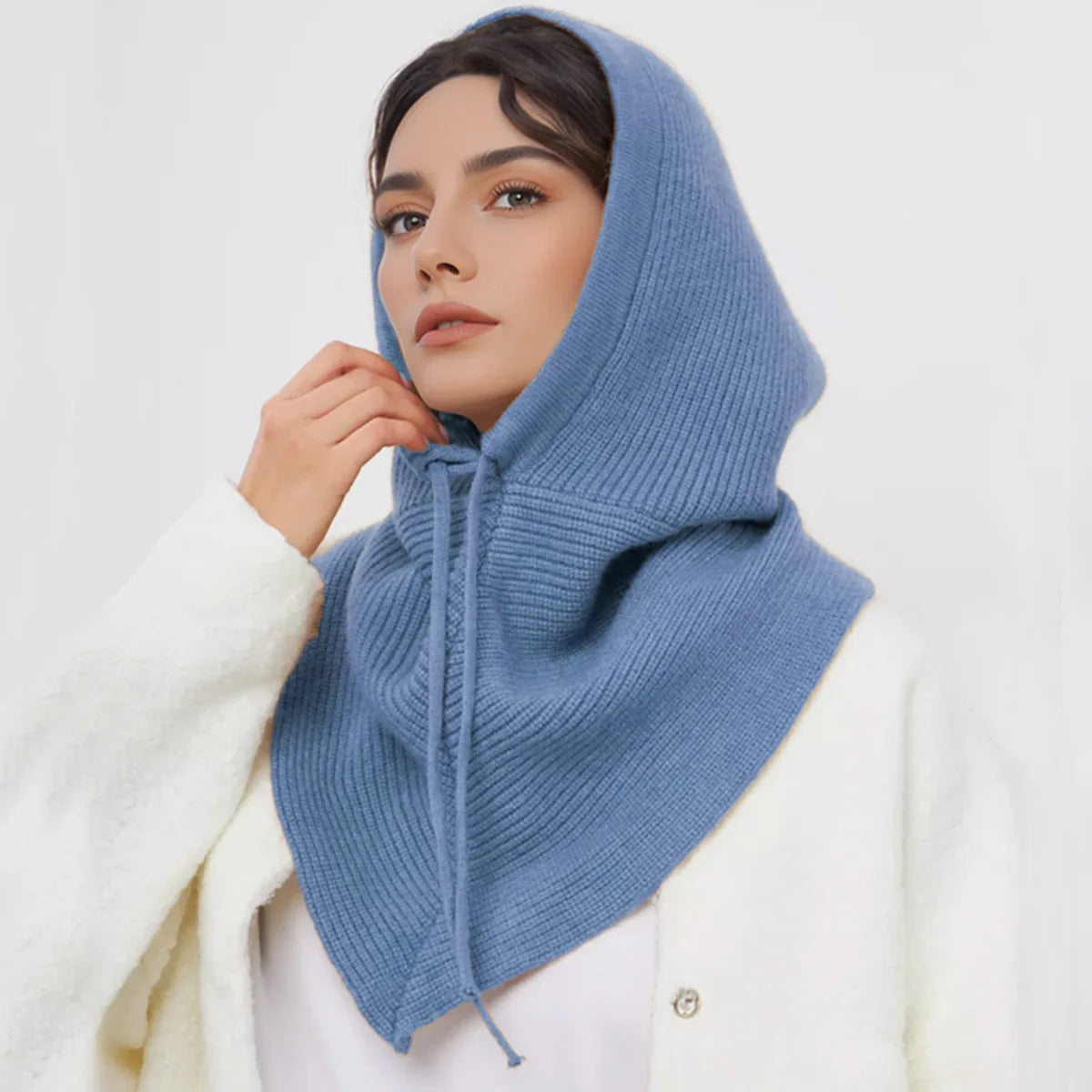 Knitted Hooded Balaclava