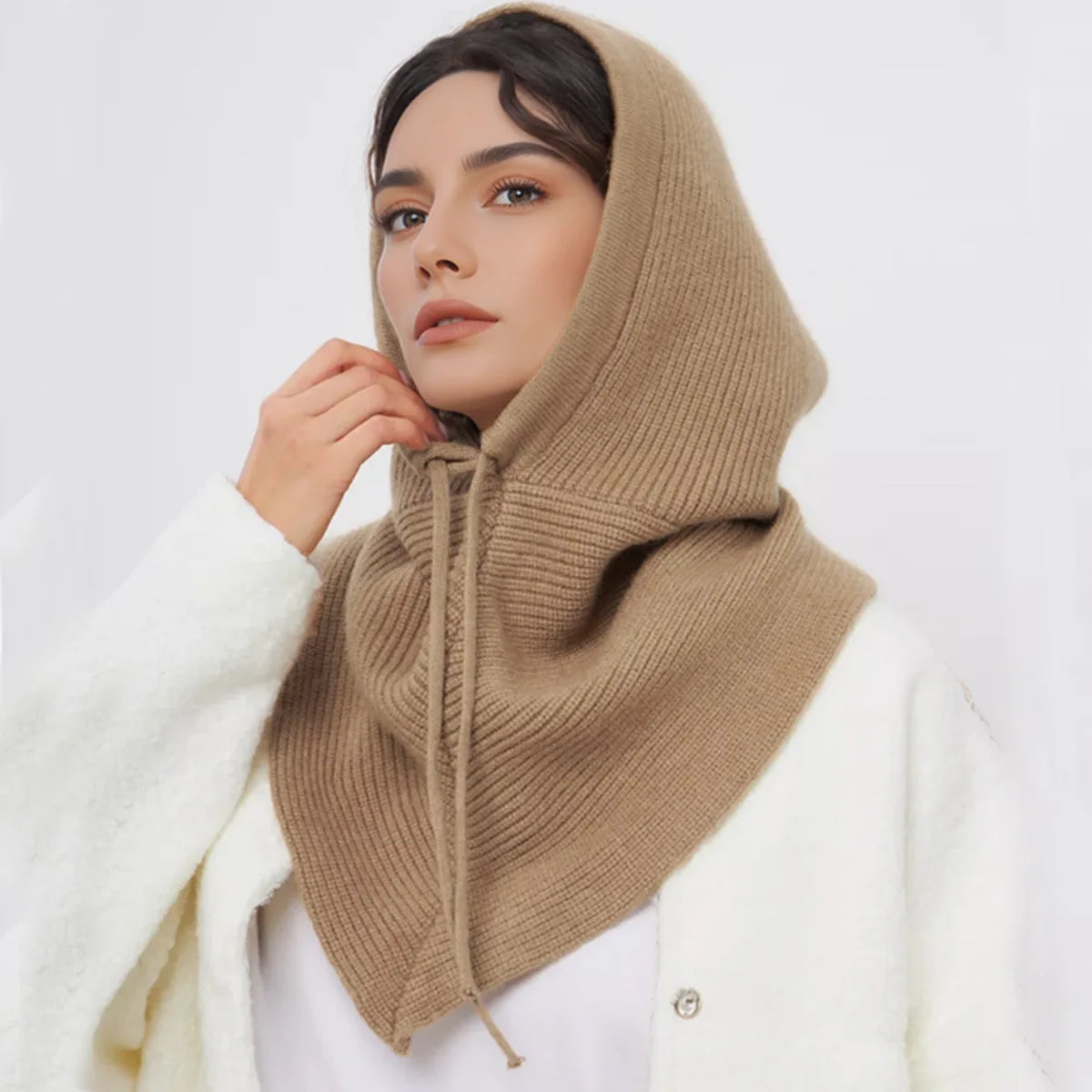 Knitted Hooded Balaclava