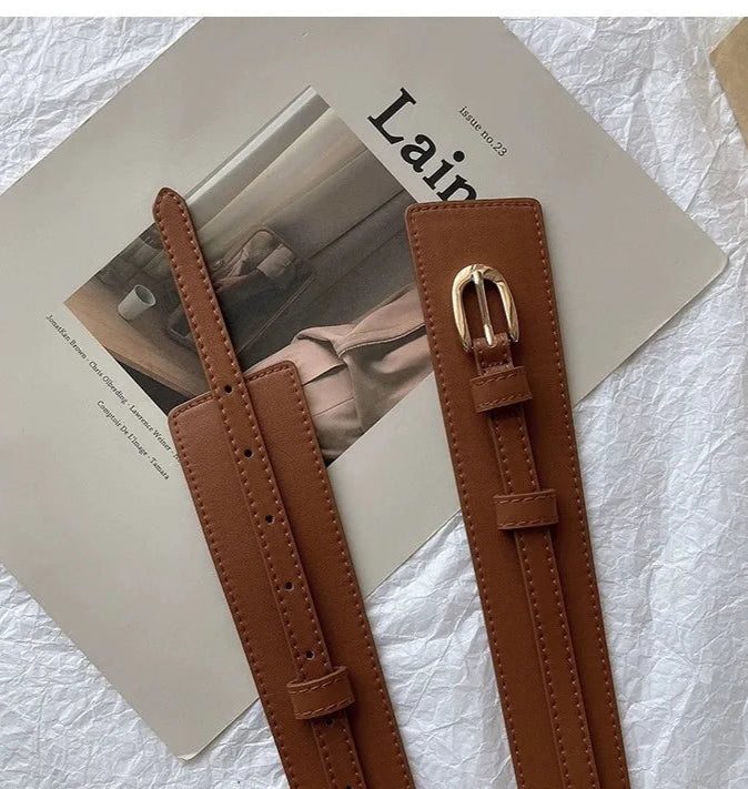 Elastischer Taillengürtel in Schwarz