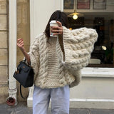 Oversize-Strickpullover