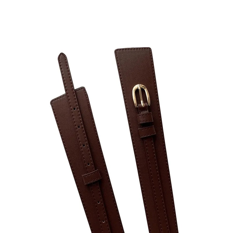 Elastischer Taillengürtel in Schwarz