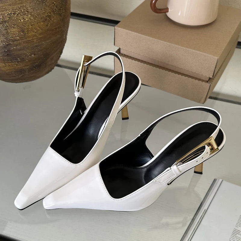 Damen Slingback High Heels
