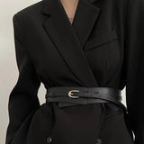 Elastischer Taillengürtel in Schwarz