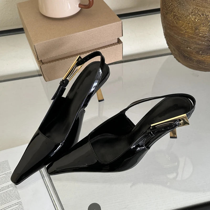 Damen Slingback High Heels